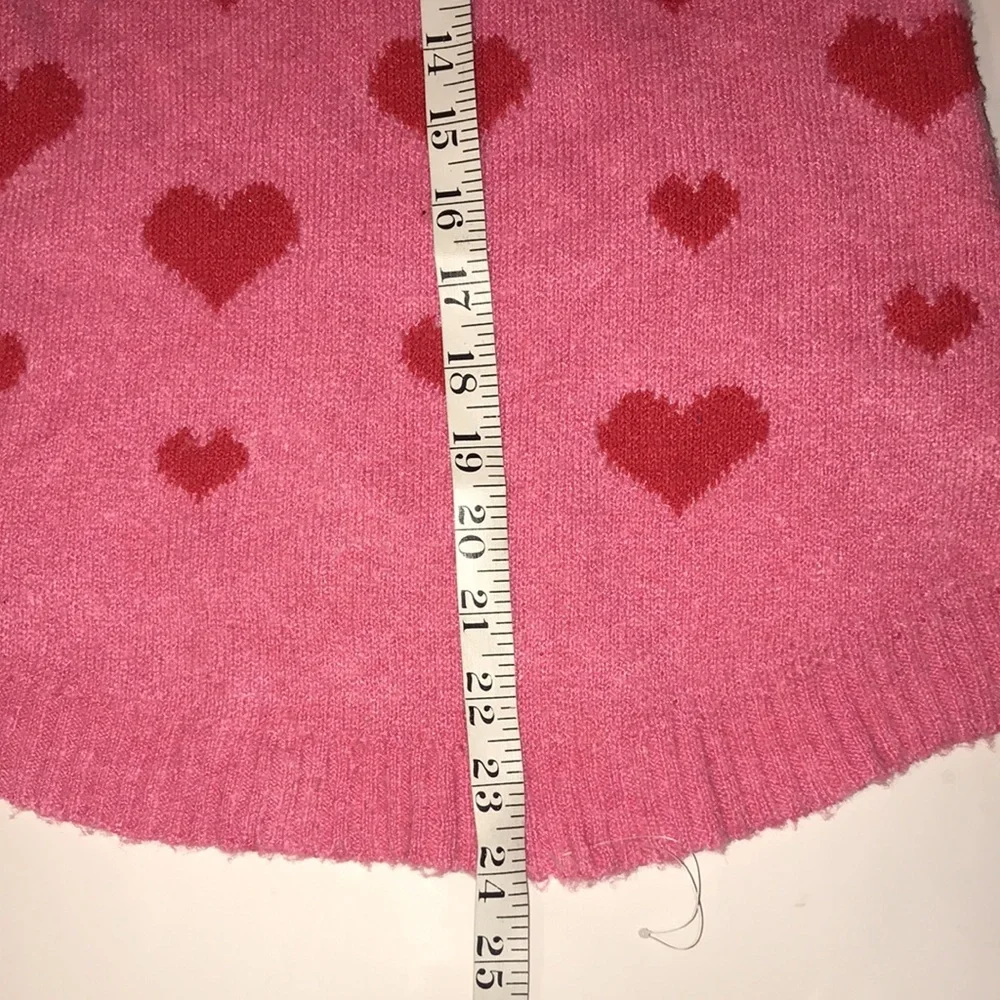 NWOT Heart Pet Sweater